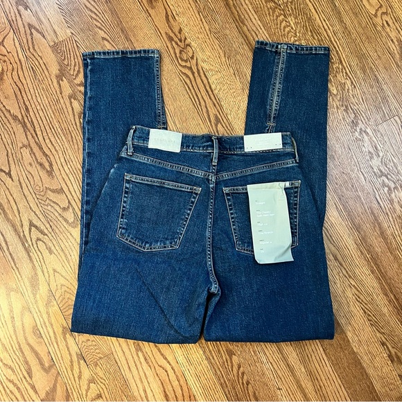 NWT Everlane Cheeky Split-Hem Jean - Washed Midnight (Size 29) - Picture 6 of 10